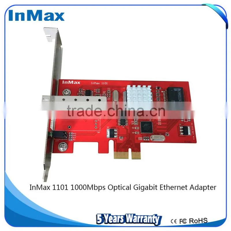 fiber NIC, 1000Mbps Optical Gigabit Ethernet Adapter, LC or SC