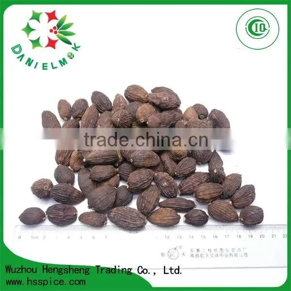 High Quality Dried Style Cooking Spices Black Cardamom Without Stem