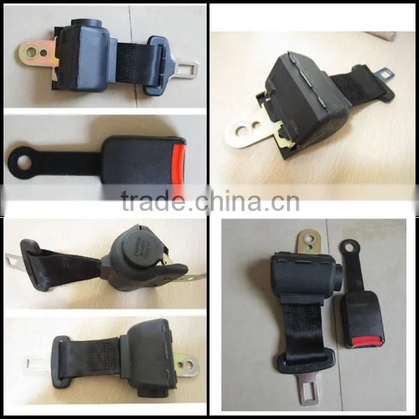 General used 2 point seat safety belt non-retractable seat belt
