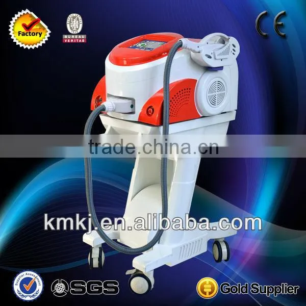 KM-E-300B series Eight IPL electric hair removal machine epilator with elight ipl laser system (CE ISO SGS TUV)