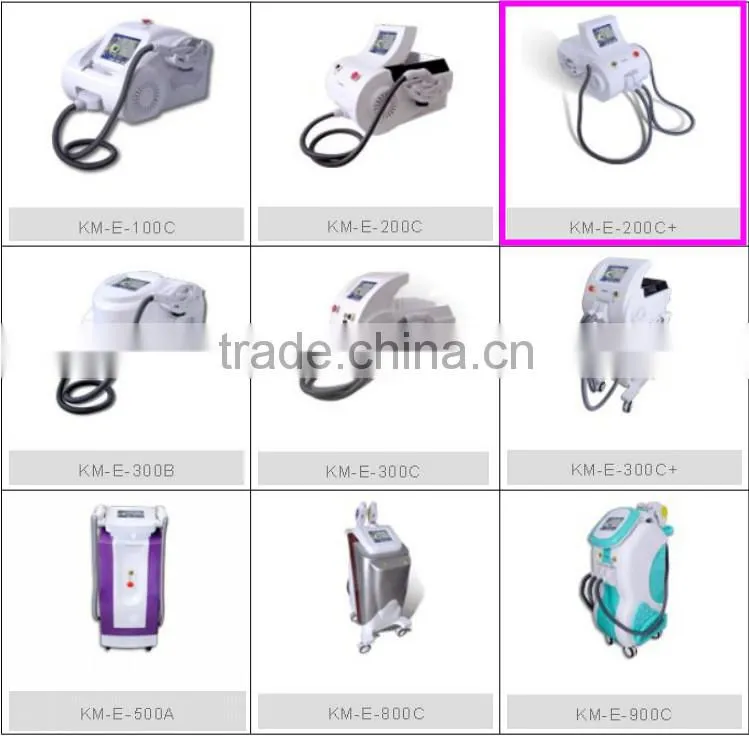 2014professional elight spare parts laser hair removal with 9 filters(CE,ISO,SGS,TUV)
