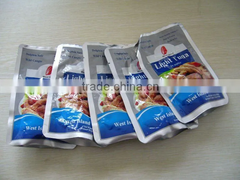 Canned tuna food