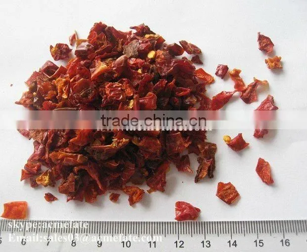 Red bell pepper granules