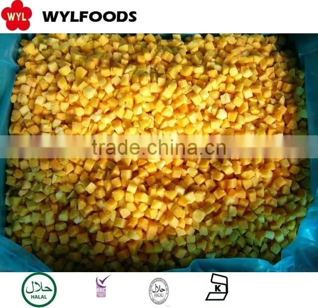 IQF Frozen apricot dices best price good quality