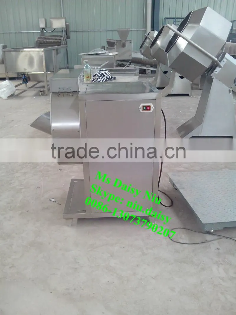 automatic fresh potato cutting machine/sweet potato slicing machine/spiral potato chips machine