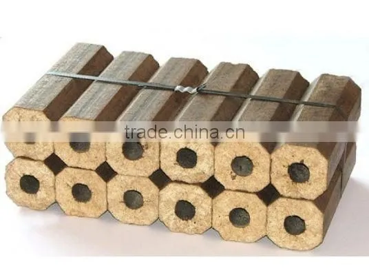 PE film wood briquette packing machine price