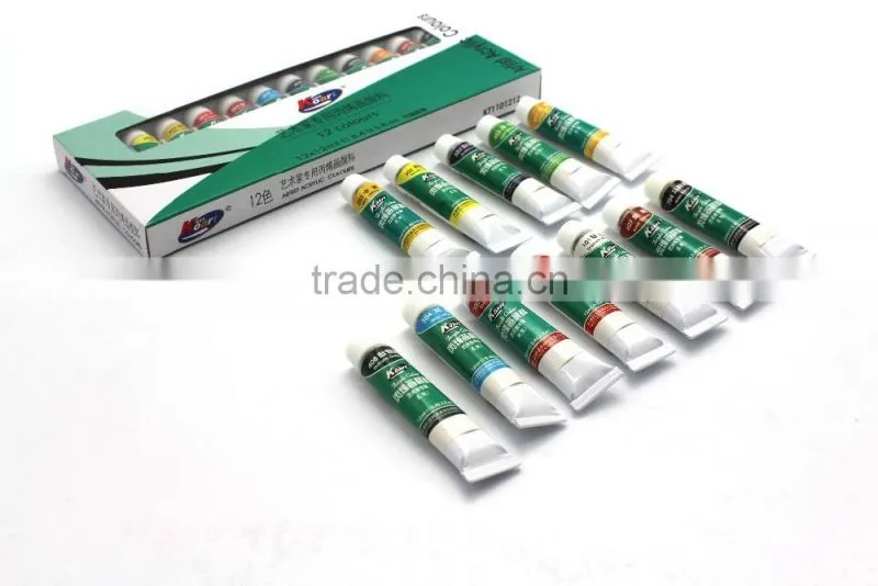 12ml profession acrylic paint for artists