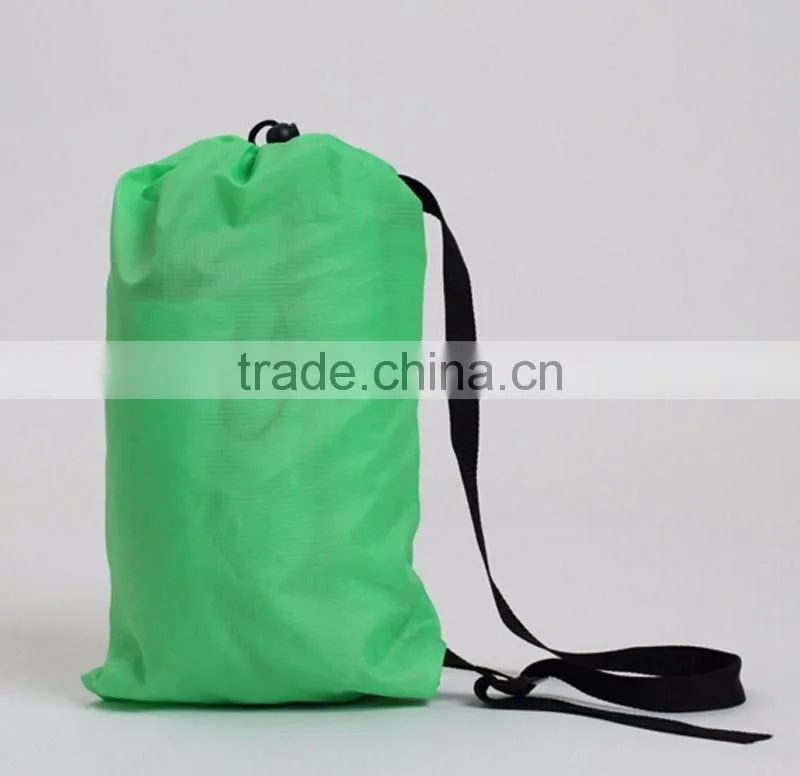 Fast filling drop bean shape waterproof Inflatable lazy sofa /bed/Hangout Lounge Sleeping Bag Inflatable Air Sofa
