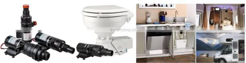 12/24v dc toilet water pump small macerator pump toilet