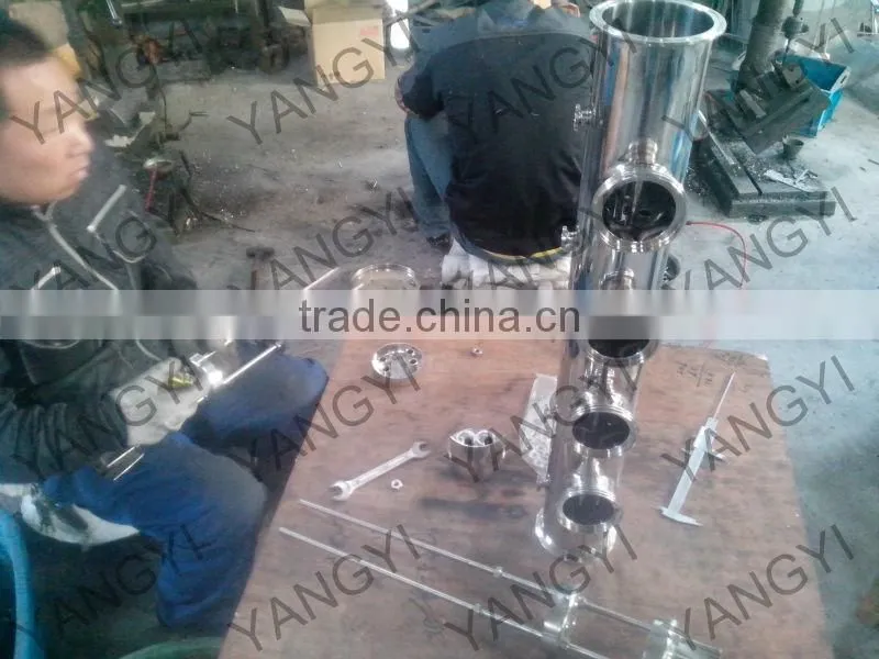 Flute Distillation column