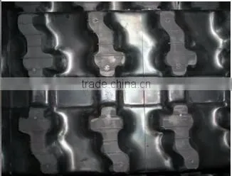 400*72.5w*74 excavator rubber track for John Deere