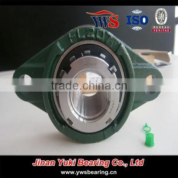UKFL207L + H2307 diamond Spherical set with pillow bearing