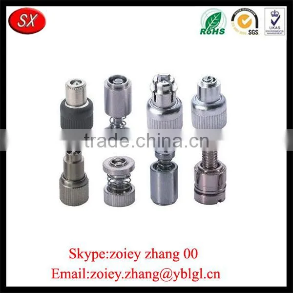 China Supplier Custom Factory Price Steel Flat Panel Fasteners With Button-Style