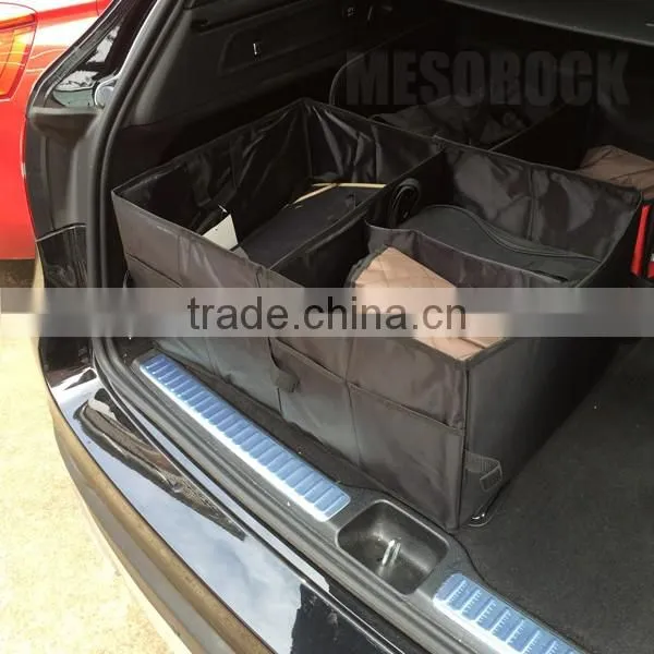 Premium Quality Auto Trunk Organizer Durable Collapsible Folding Car Trunk Organizer