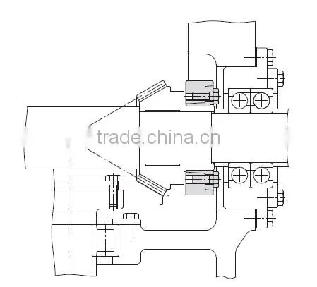 two-part design axle sleeve RLK 606