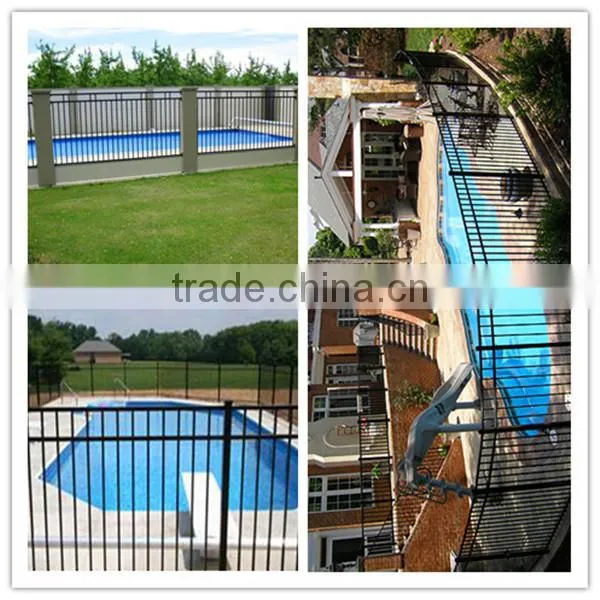 Hot dipped galvanized pool fence