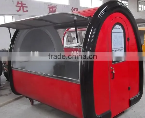 2016 practical high quality food vending small cart for sale