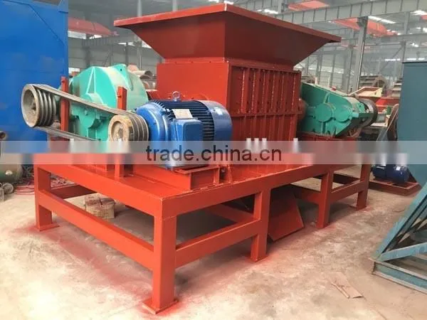 Durable Double Shafts Waste Tire Shredder