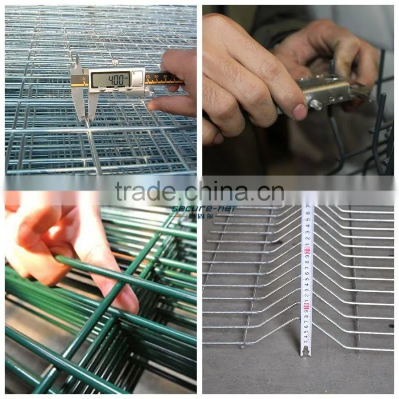 Rot proof powder coating metal garden fencing