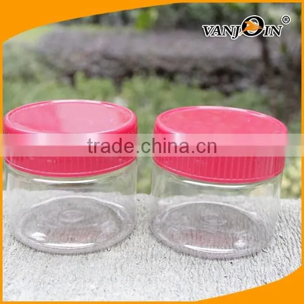 Empty Plastic Cosmetic Packaging Loose Powder Plastic Jar Cosmetic Cream Jars