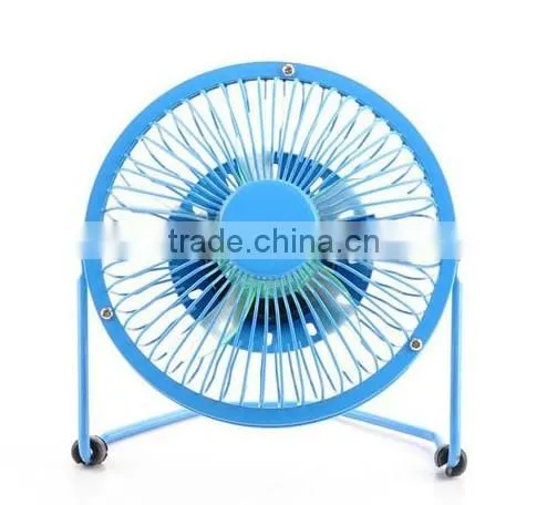 360 degrees revolving metal table fan