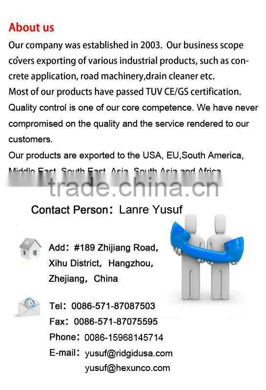 2015 Hot Sale Small Concrete Tile Stone Cutting Machine HMS500 with CE