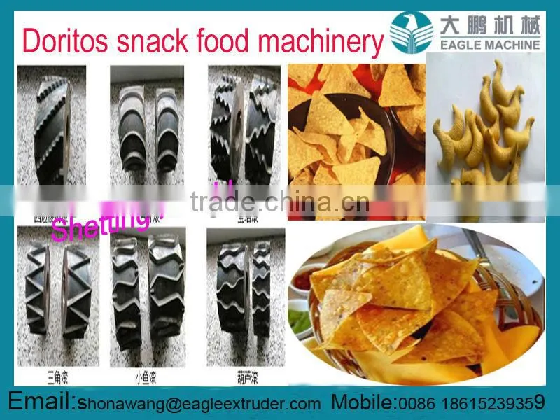 Automatic Doritos tortilla chip manufactures /mkaing machine /machinery