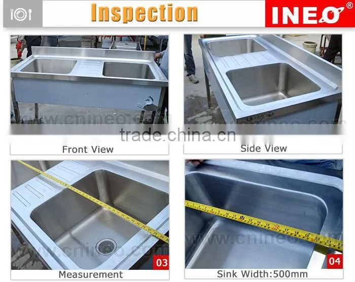 stainless steel kitchen sink with drain board/kitchen sink for sale/stainless steel kitchen sink with tray