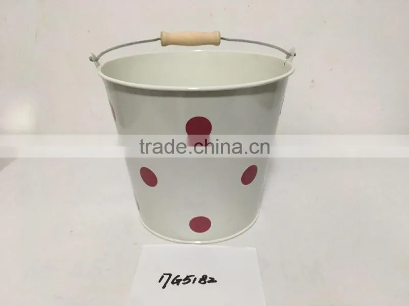 factory direct sale custom logo size small medium large indoor rectangular planters with rope handle