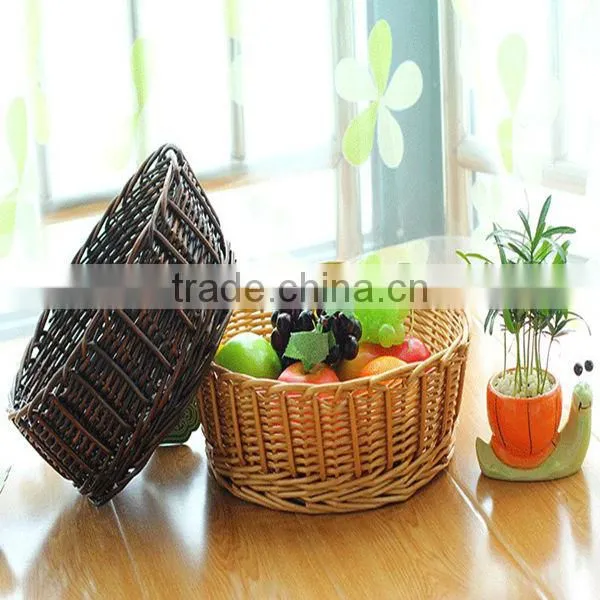 HOT Eco-friendly wicker bread baskets fruit basket for sale