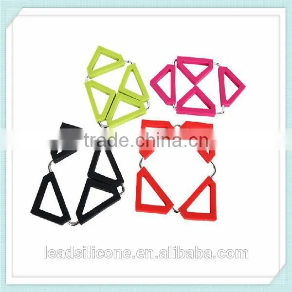 FDA Tableware heart-resistant honeycomb silicone table coaster