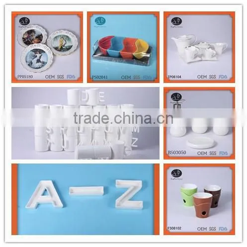 square shape white body fine porcelain soup plate ,White ceramic irregular dinner soup plate set