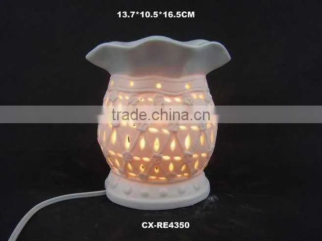Ceramic oil burner-Constant Temperature Electric Ceramic Wax Warmer for Soy Wax