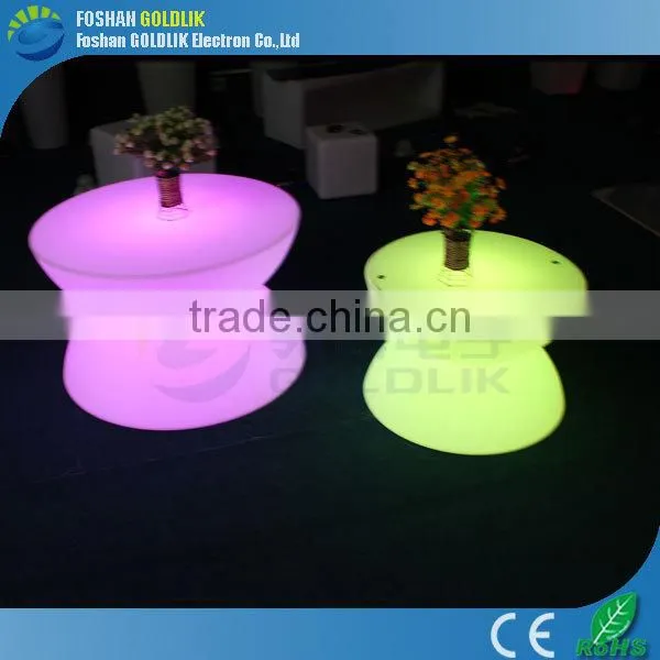 Manufacturers wholesale led light coffee table RGB colorful change