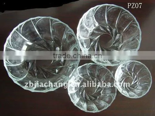colored glass bowl