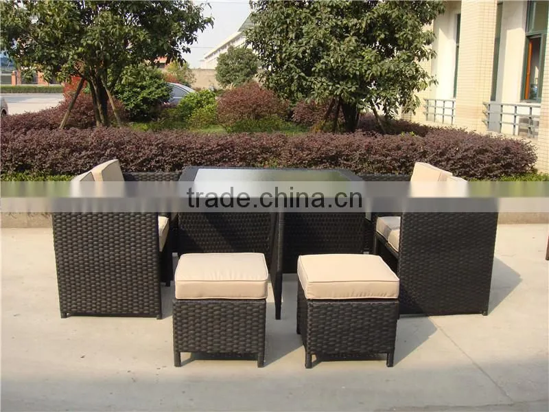 Modern Outdoor Furniture Rattan Club Bar set