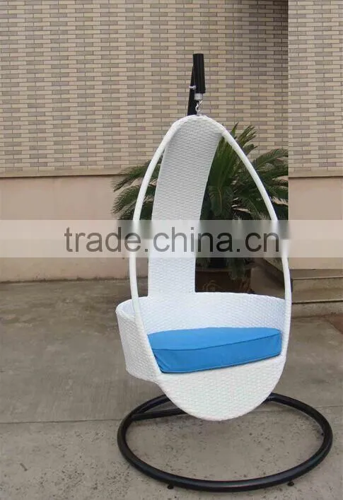 New Design Rattan outdoor garden swing for sale