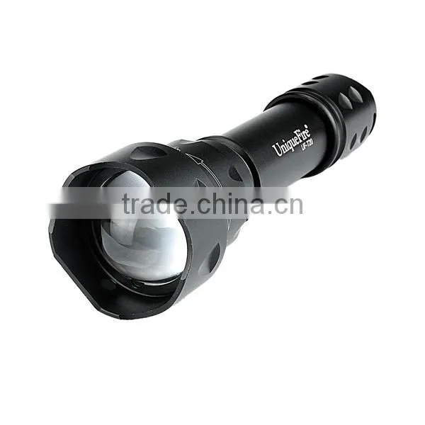 wholesale UniqueFire zoom led flashlight t20 osram olson black 850nm