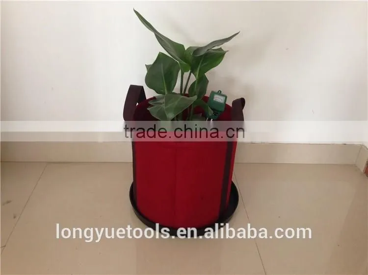 2016 new design wholesale colored non-woven grow bag