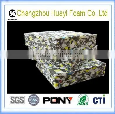 Newest high density recycle foam underlay polyurethane foam recycling