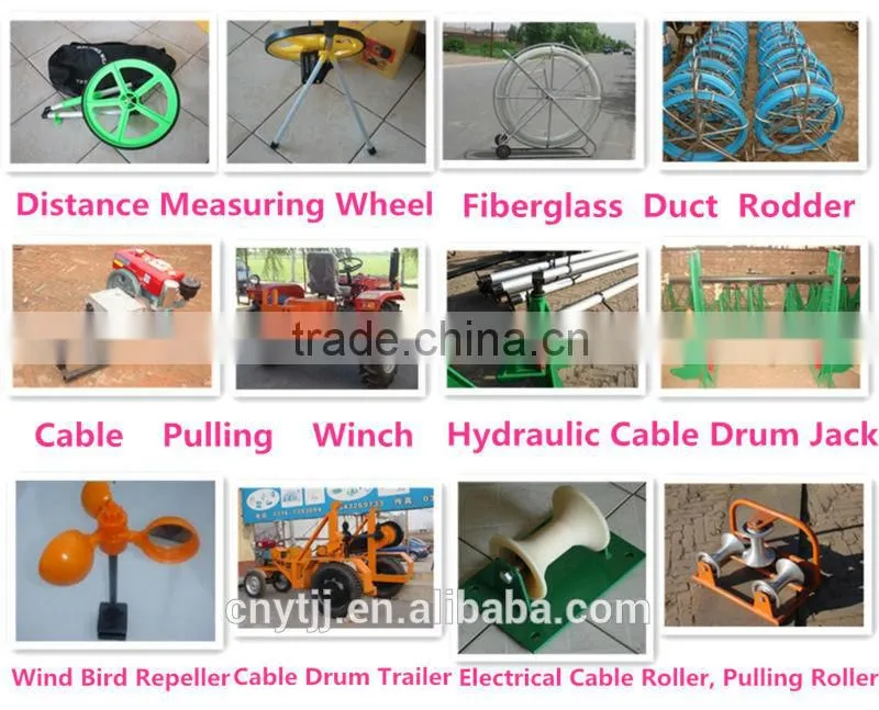 High Quality Multifunctional 5T Cable Drum Trailer