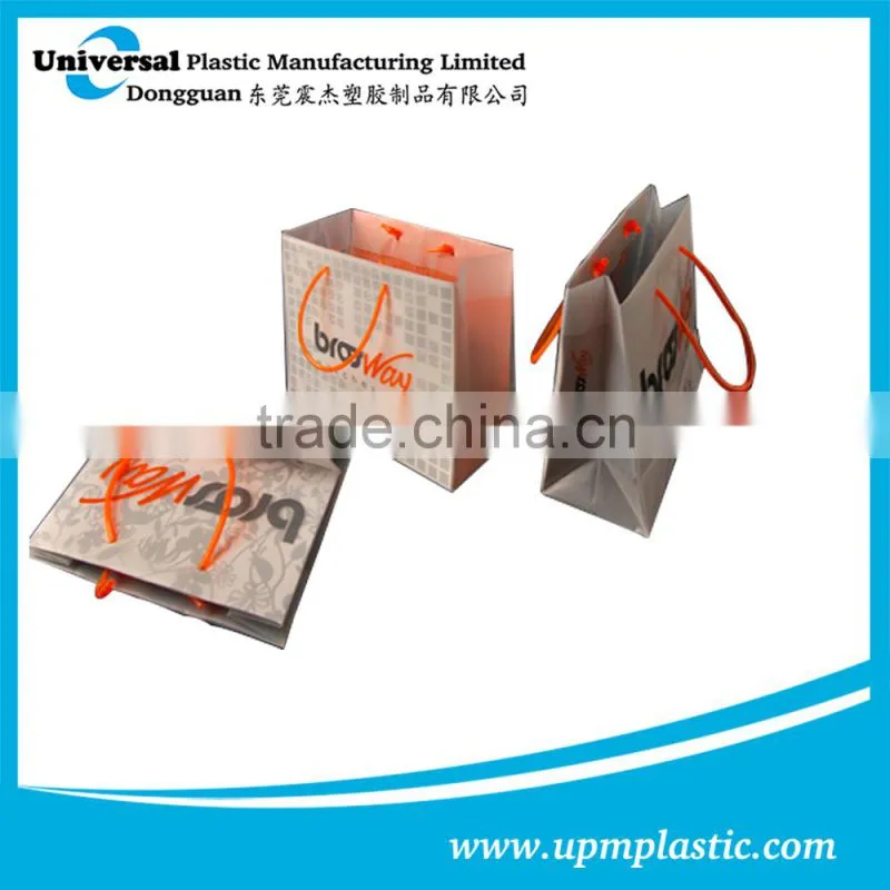 plastic PVC tube carrier bags