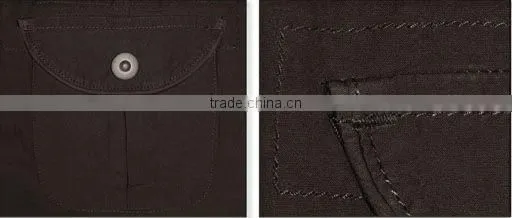 Ladies' 100% cotton twill A shape casual skirt