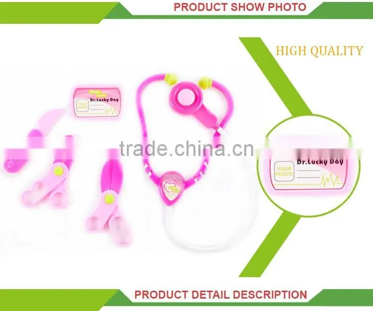 Medical kits toys plastic realistic doctor table play set