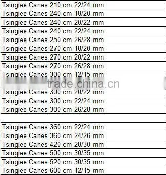 Cheap bamboo canes poles for gardening
