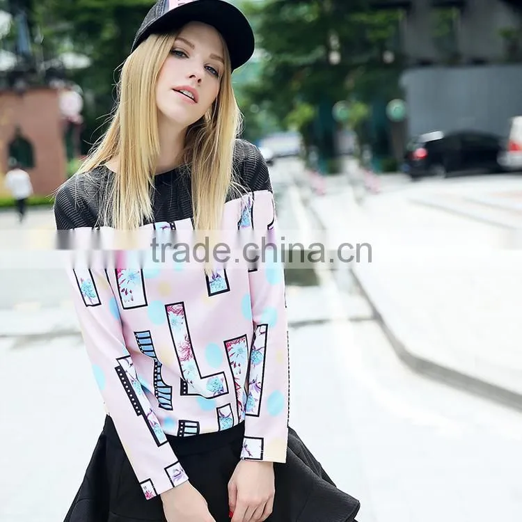 newest design wholesale fashion yellow brand t-shirt for women