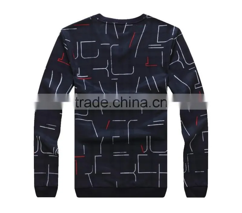 Raidyboer Men's printed long sleeve t shirt with V neck Raidyboer