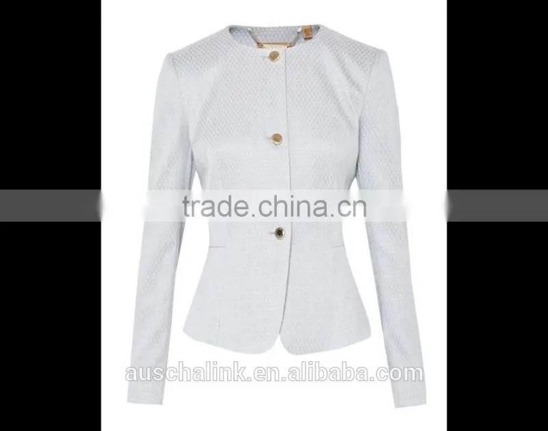 2016 Autumn ladies trendy suit deisign jackets wholesale