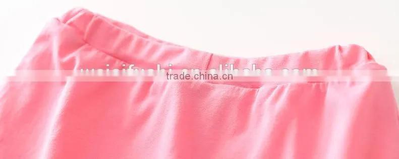 OEM factory price cheap culottes pants trousers,tailored girls short culottes pants