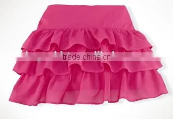 childrens boutique clothing black and white ruffle skirt Baby Cloth Girl Christmas Wear Party Dance Wear Cotton Skirts